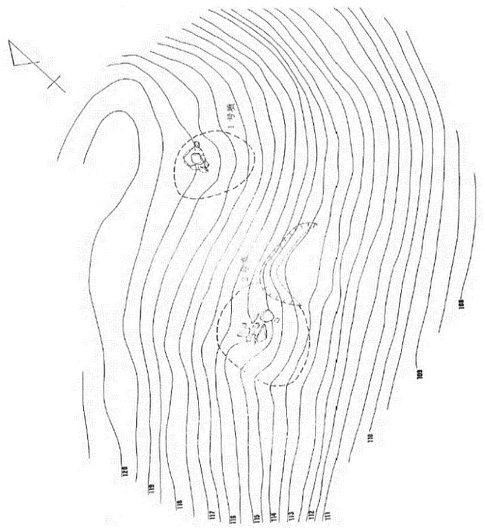 倉瀬戸古墳群 B 支群（仮称）地形図