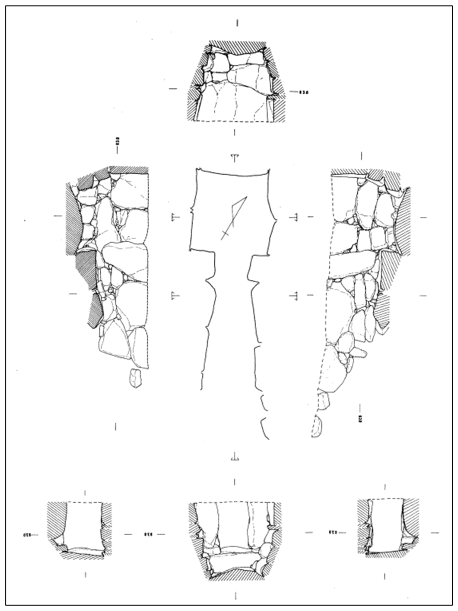 鳥越古墳群 C 支群 3 号墳石室実測図